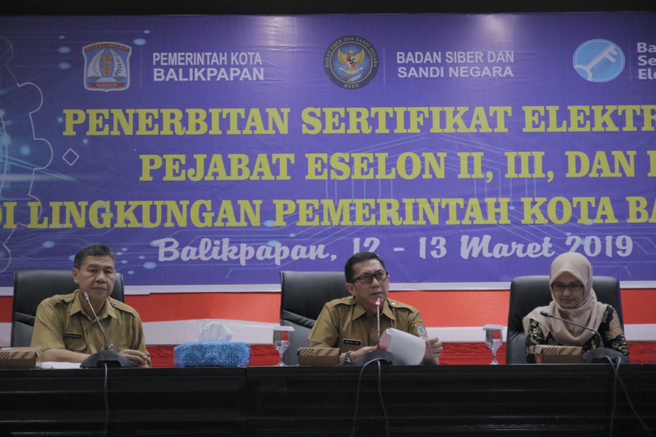   Pemkot Balikpapan Akan Gunakan Digital Signature Untuk Pengesahan Dokumen